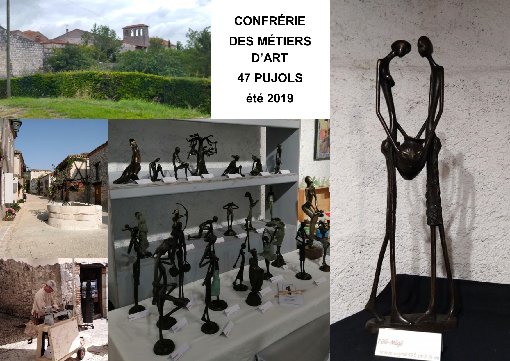 2019 - 47 Pujols -  Confrérie des Métiers d'Art 