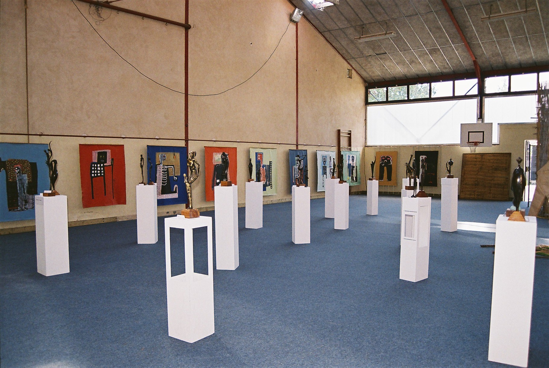 2013 - Africajarc - Exposition au gymnase -