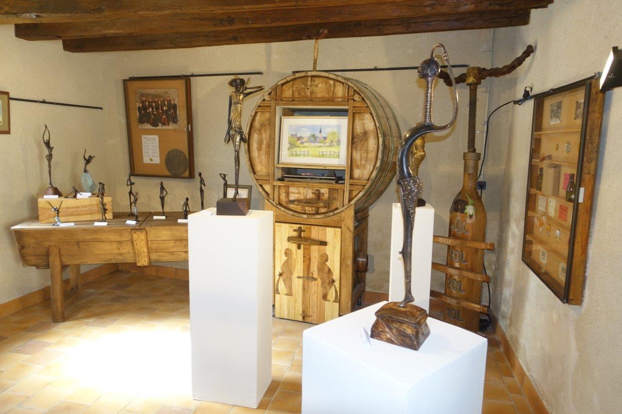 2018 - 72 Lhomme - SESF - Exposition au Musée de la Vigne 