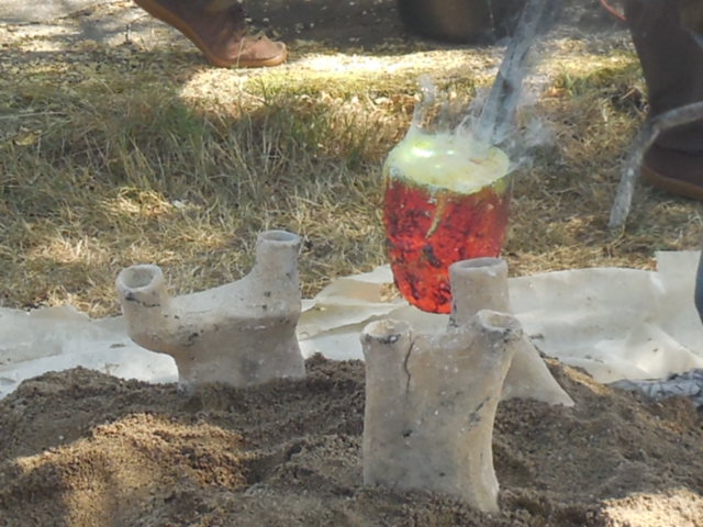 2015 - 47 St Antoine de Ficalba - Atelier, technique du bronze à la cire perdue - Chez Eve Delaneuville, sculpteur sur bois