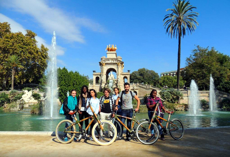 bamboo bike tour barcelona