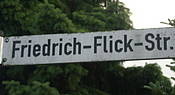 Straßenschild in Maxhütte-Heidhof (Quelle: Mittelbayrische Zeitung)