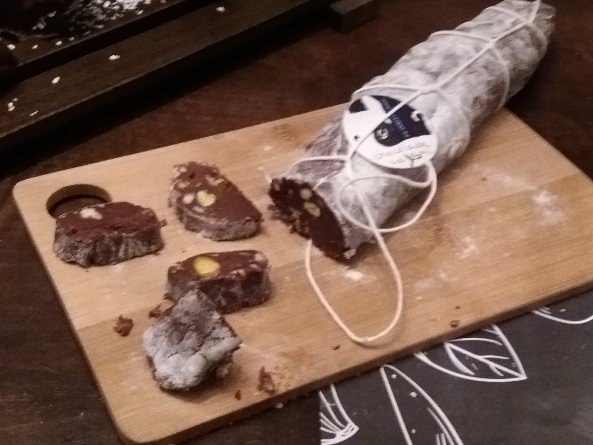 Chocolade "salami"