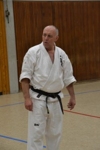 Jürgen Höller 5. Dan Dave Jonkers Kenko Kempo Karate Tao Wilhelmshaven