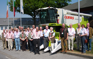 2007 Besuch der Firma Claas