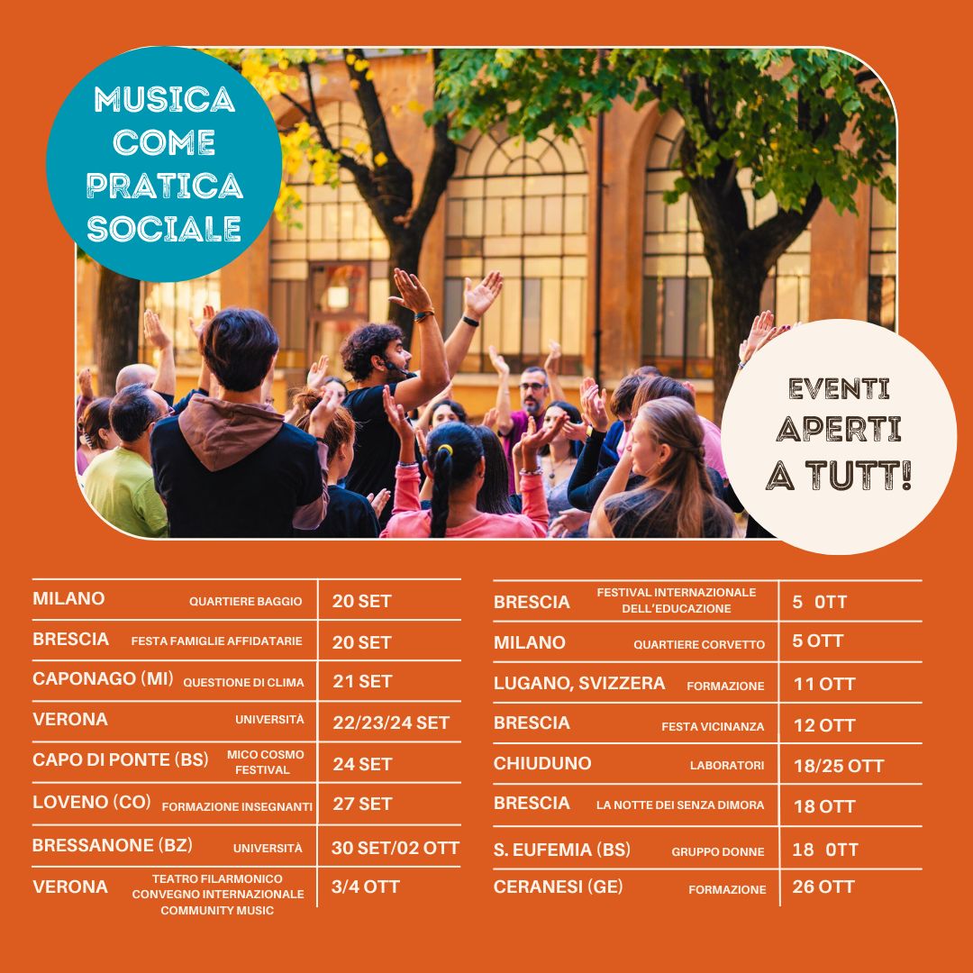 Prossimi eventi aperti a tutt!