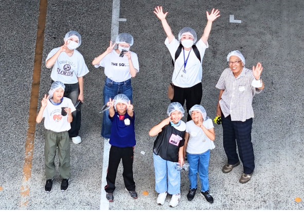 地域の小学生向け　工場見学の実施
