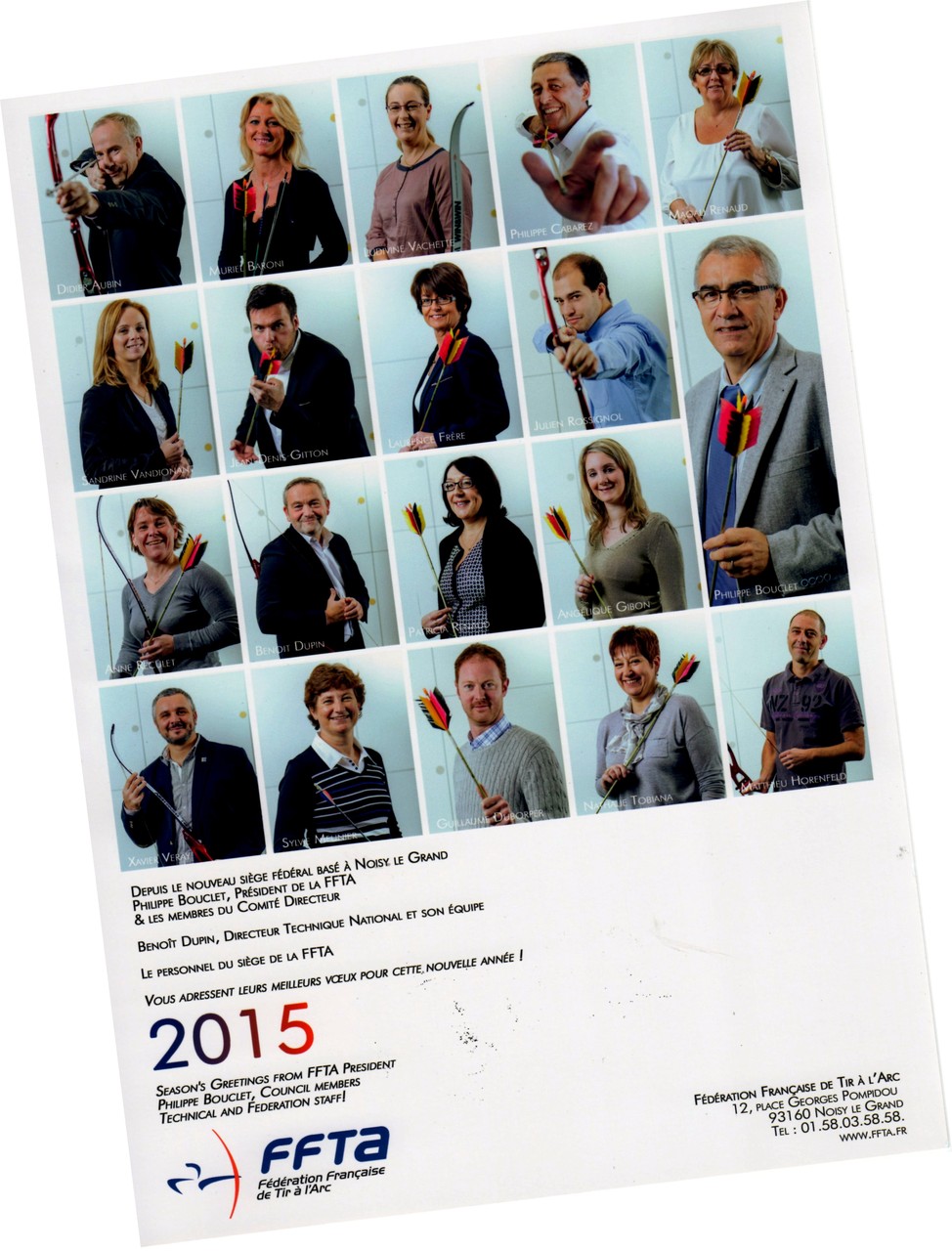 Le personnel du siège