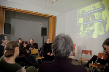 Netzwerkveranstaltung zur Medienkunst in Berlin