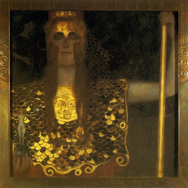   Gustav Klimt "Pallas Athene" 1898
