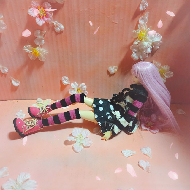 中途半端なポーズ。