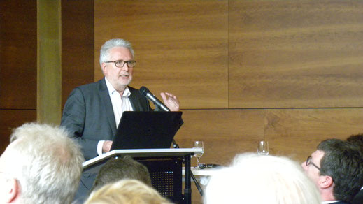 Vortrag Reinhard Heymann im ELBCAMPUS Hamburg 