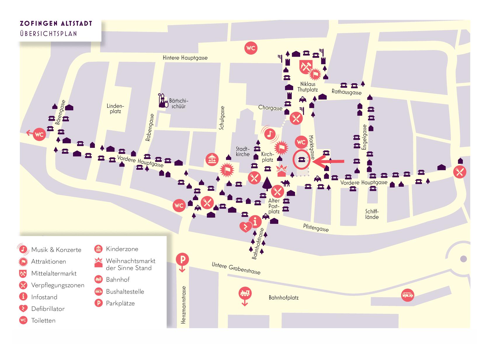 Weihnachtsmarkt Plan eclunawaba die Wagenbauer aus Zofingen