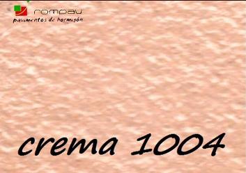 hormigon estampado color crema 1004