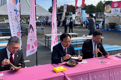 ■福島県産水産物の喫食