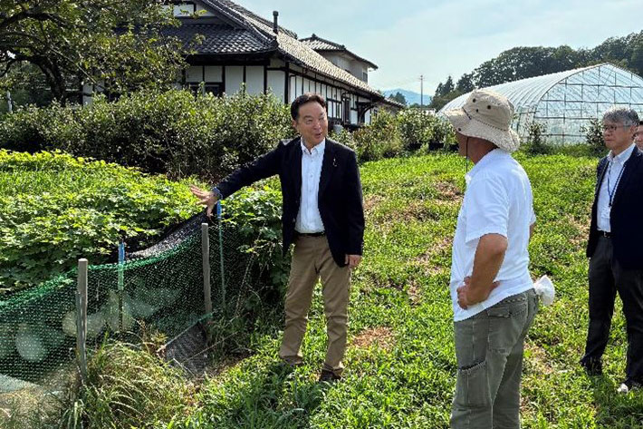 ■株式会社新妻有機農園（於：広野町）
