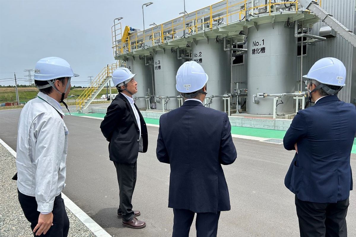 ■次世代グリーンCO2燃料技術研究組合（於：大熊町）