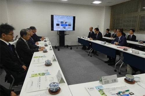 ■福島国際研究教育機構本部視察(於:浪江町)　