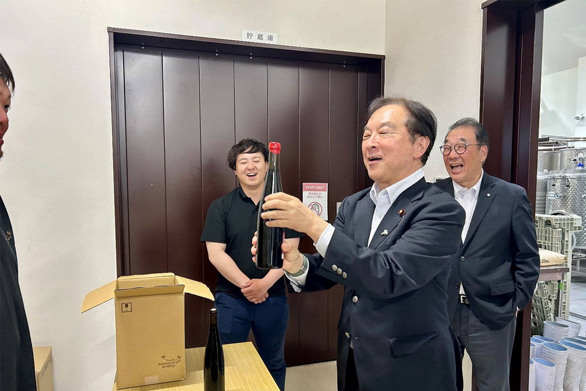 ■かわうちワイナリー（於：川内村）