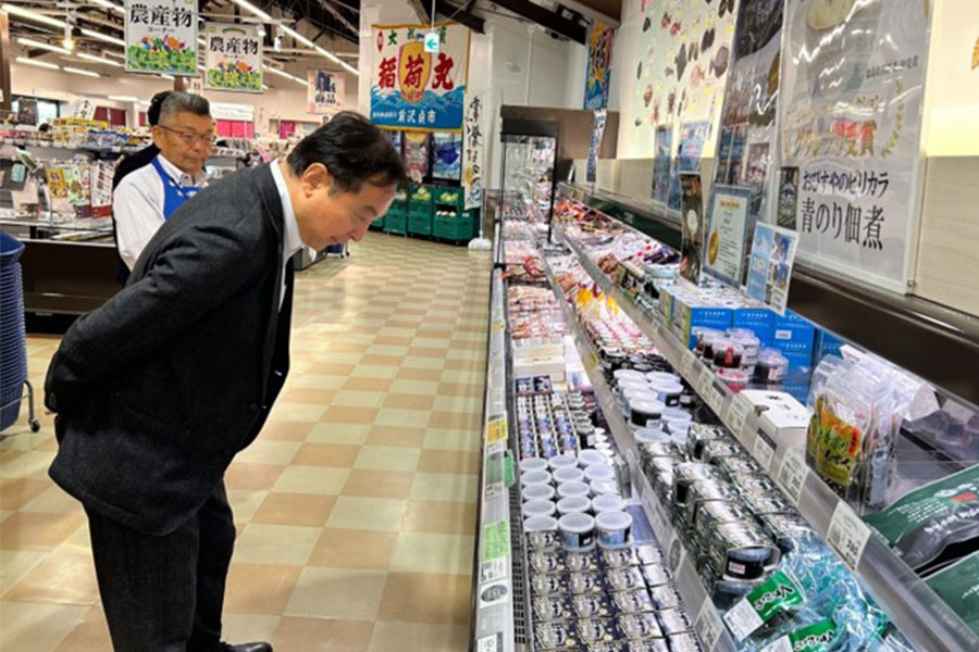 ■相馬市民市場株式会社　浜の駅松川浦（於：相馬市）