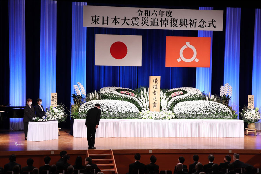 輿水副大臣の福島県訪問（令和７年３月11日）