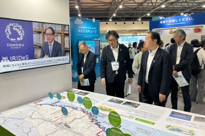 ■復興庁展示の視察④