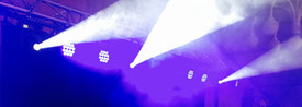 DJ Florian Weidner aus Lemgo mit Lichtshow