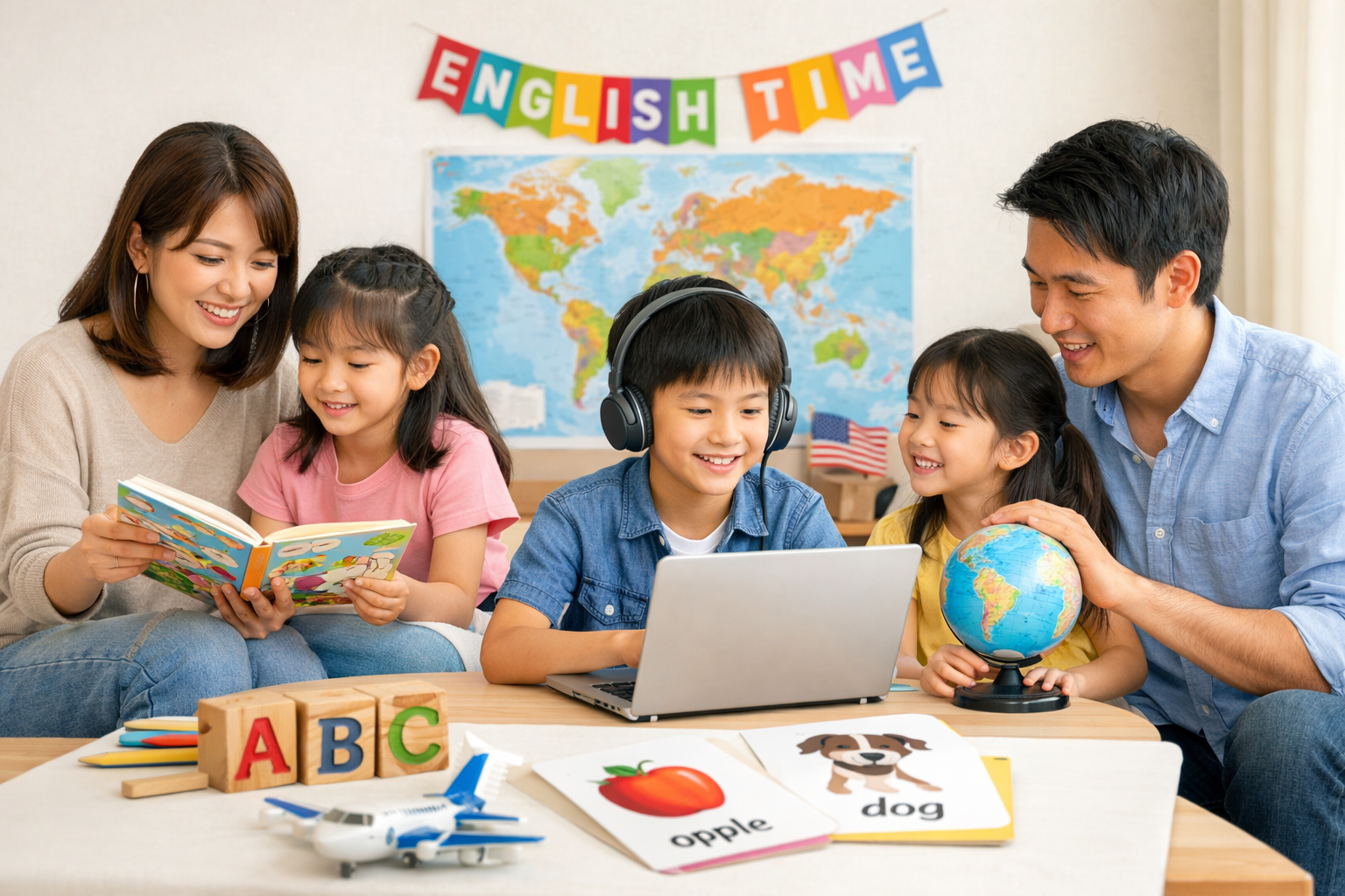 英語が話せる子の家庭に共通する3つの習慣｜今日からできる“家庭での英語環境”の作り方