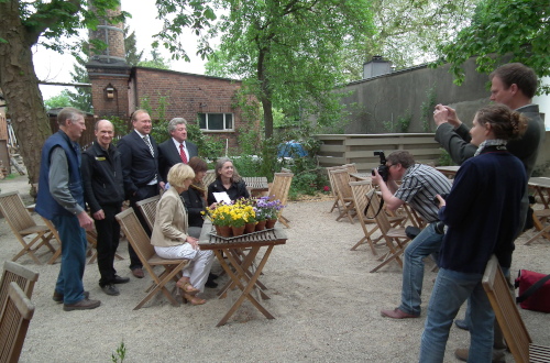 Deutsche Stiftung Denkmalschutz stellt dem Förderverein Wollspinnerei Blunck 30.000 € für die nächsten Sanierungsabschnitt zu Verfügung