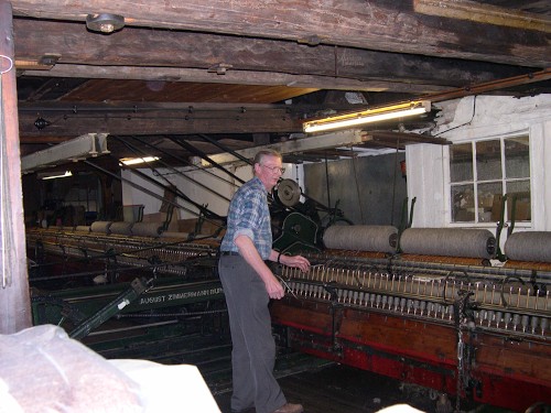 Das Spinnen Wollspinnerei Blunck