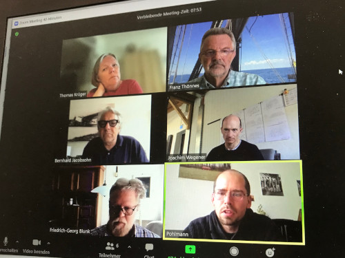 Wichtige Aufgabe der Maschinensanierung stand im Mittelpunkt des letzten Jour-Fixe Wollspinnerei Blunck