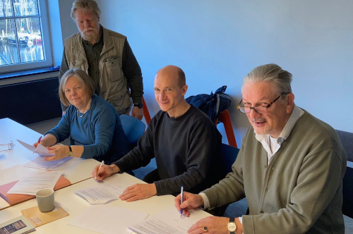 Vertragtragsabschluss mit Architekturbüro