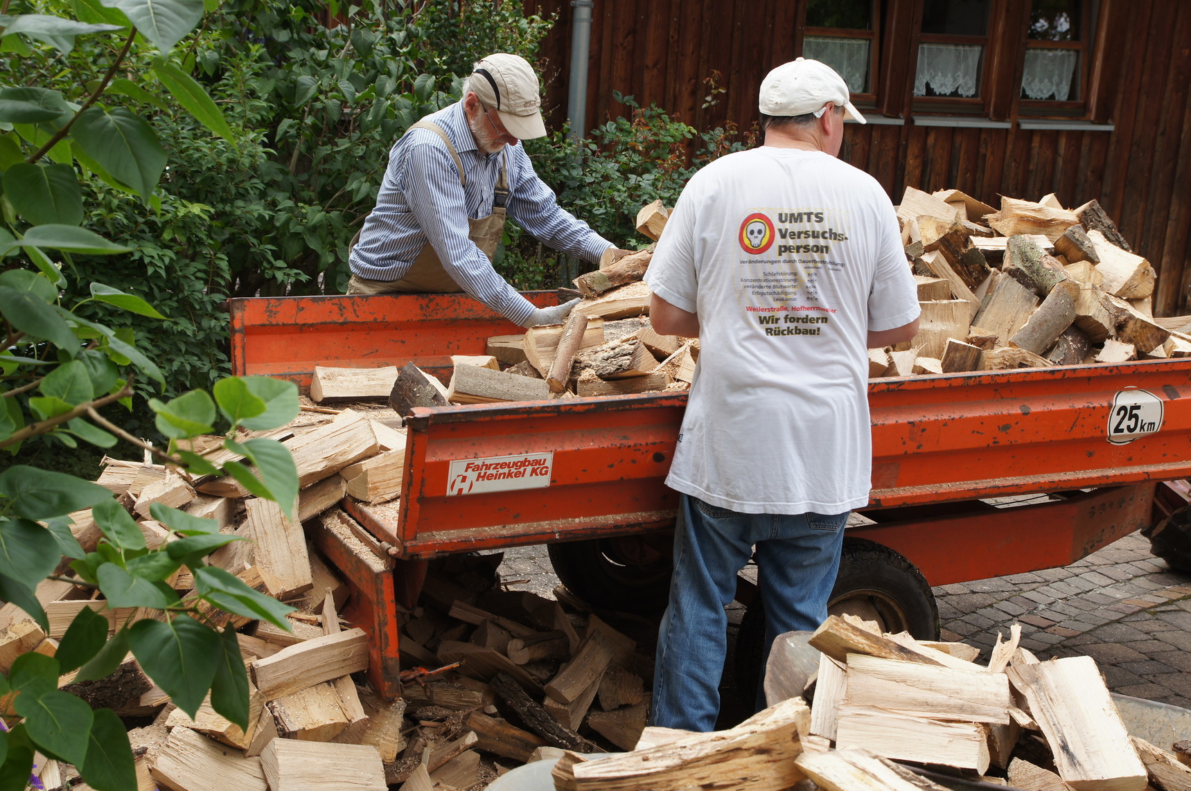 Noch mehr Holz zum Stapeln