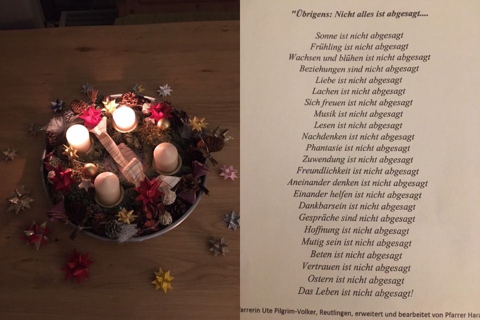 Adventsgruß aus der Lausitzerstraße 23/1