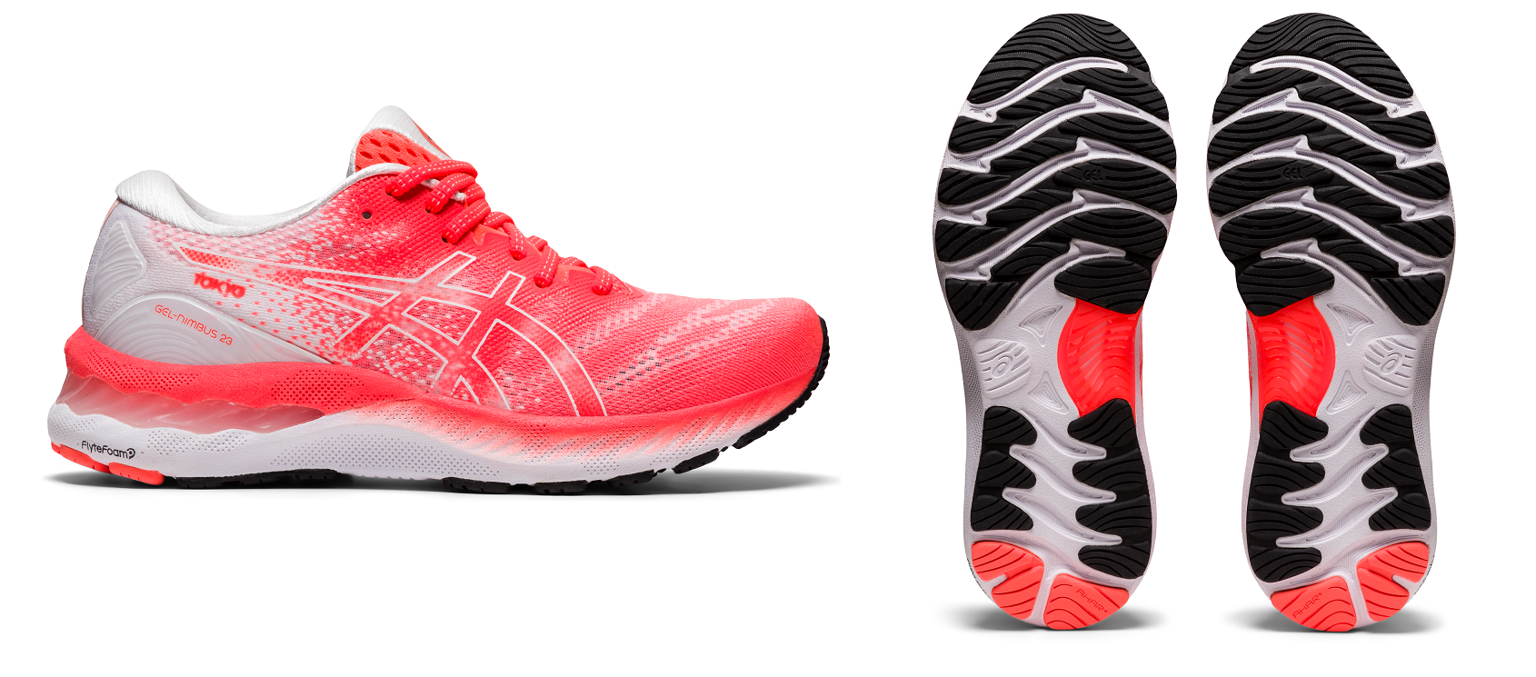 asics sunrise red