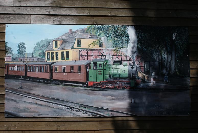 das ist ein Gemälde der Bahn...