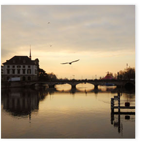 Limmat mit Münsterbrücke