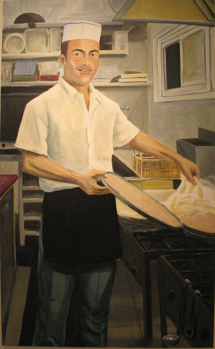  Knaffe, Self Portrait, Acrylic on canvas, 120 x 180 cm, 2008
