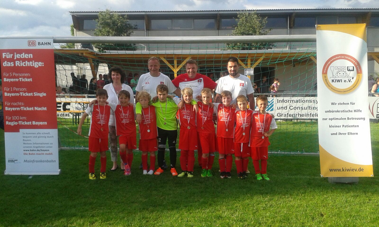 04.06.2016 U9 Kiwi - Cup 2016 3.Platz in Bergrheinfeld 