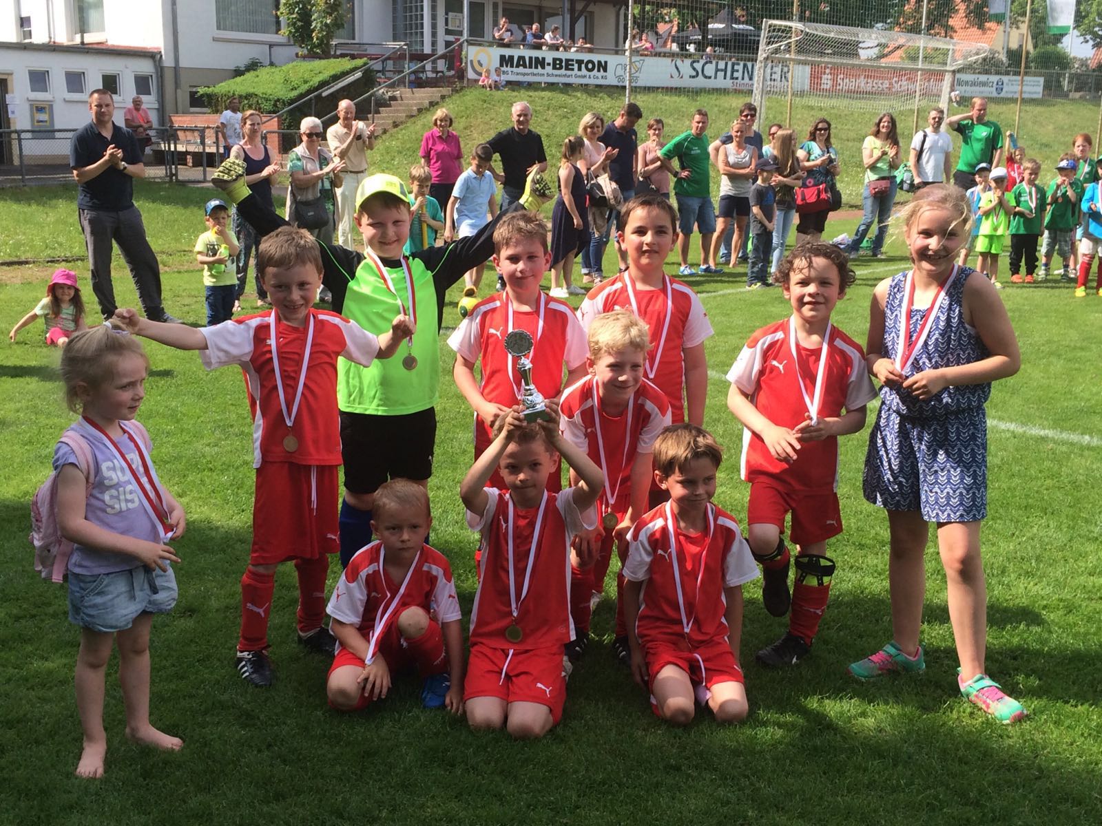 1. Sieger beim Pfingstcup der FT Schweinfurt, Mai 2016