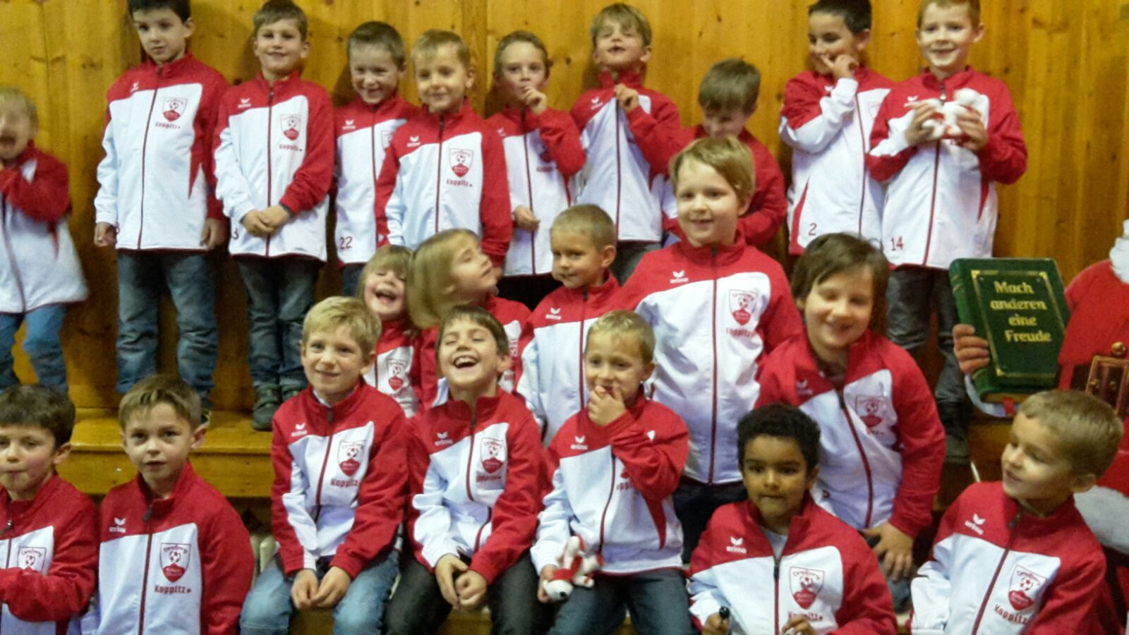 U7 Weihnachtsfeier Dezember 2015