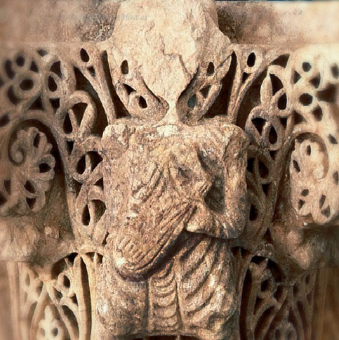 Capitel de los músicos de Córdoba, en el Museo Arqueológico de Córdoba