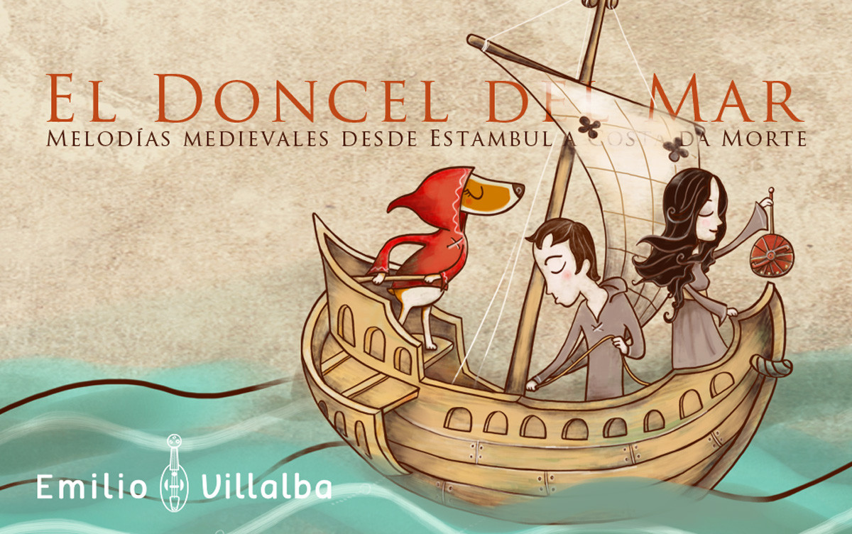 Diseño del disco "El Doncel del Mar"