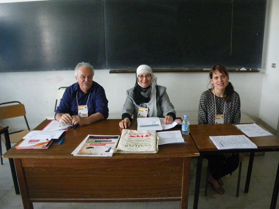 Atelier sur l'Economie Sociale Solidaire (ESS) du 28 mars 2013 de 16h à 18h30 au FSM Tunis (26-30 Mars 2013) – avec France Joubert, Najet Karaborni et Maude Brossard, à FSM Tunis Campus El Manar.