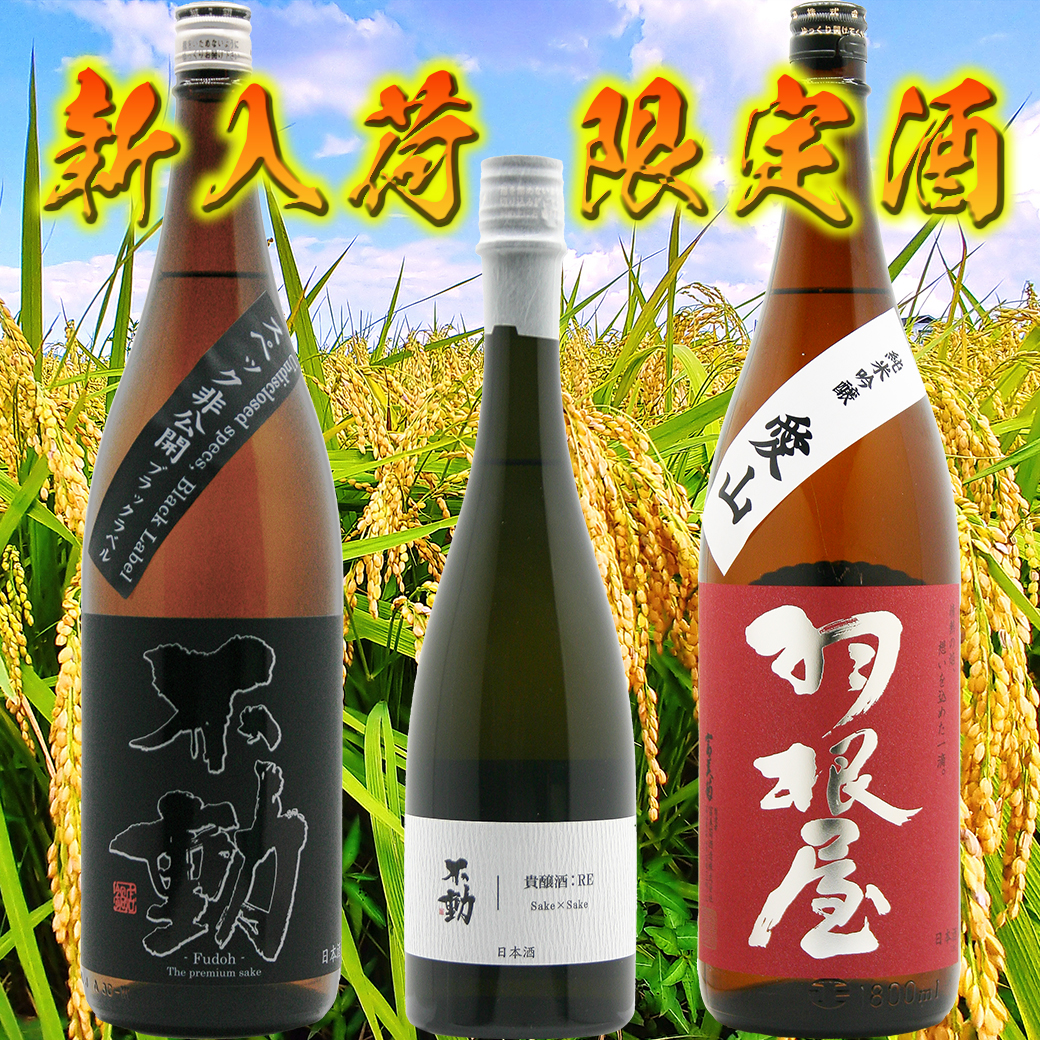 新入荷 限定酒！