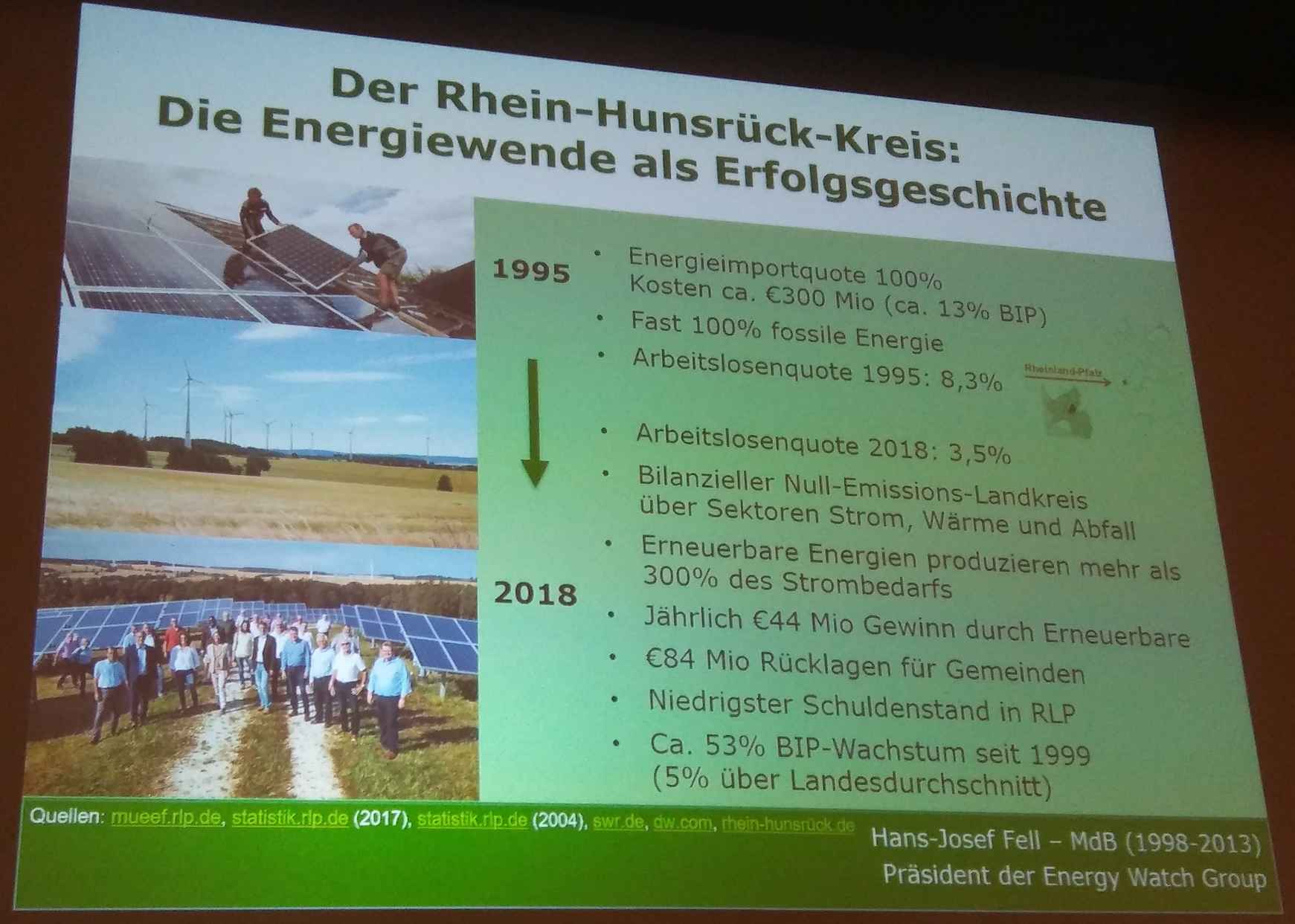Ganze Regionen werden erneuerbar und stärken die lokale Wirtschaft