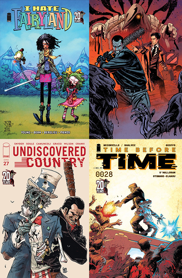 Portadas Conmemorativas 20º Aniversario Walking Dead
