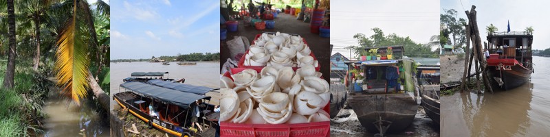 Le delta du Mekong : pour voir les photos CLIQUEZ sur l'image