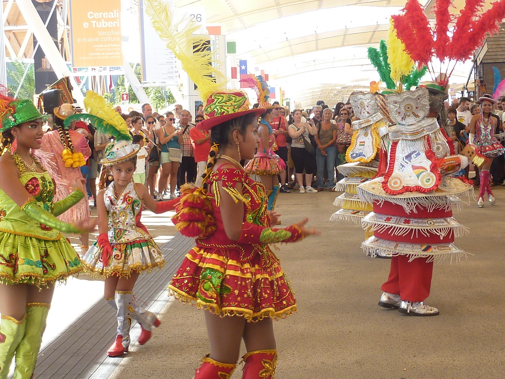 Danseuses boliviennes