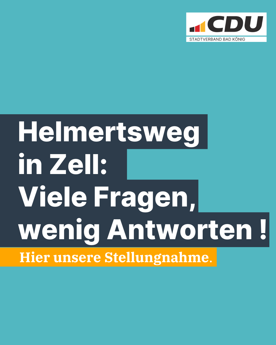 Helmertsweg in Zell: Viele Fragen, wenige Antworten